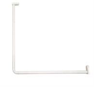 BOS TUBO DOCCIA ANGOLO 80X80 ALLUMINIO D25 BIANCO