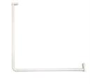 BOS TUBO DOCCIA ANGOLO 80X80 ALLUMINIO D25 BIANCO
