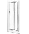 NOV STAR/S PORTA SOFFIETTO 66/72 CRISTALL.3MM TRASLUCIDO TELAIO BCO H185