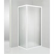 VIVA BOX METACRILATO BCO SCORREVOLE 80X91  H186 TRASLUCIDO (90X90)
