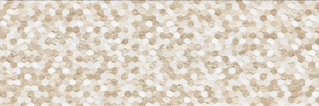 IDEA CERAM.RIV.MARVEL ESAGONALE NO BEIGE 20X60  SP 8MM