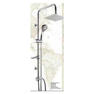 IS COLONNA DOCCIA TRENDY C/SOFFIONE D20 FILO SQUARE E SALISCENDI