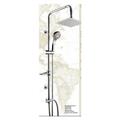 IS COLONNA DOCCIA TRENDY C/SOFFIONE D20 FILO SQUARE E SALISCENDI