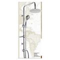IS COLONNA DOCCIA TRENDY C/SOFFIONE D25 FILO ROUND E SALISCENDI