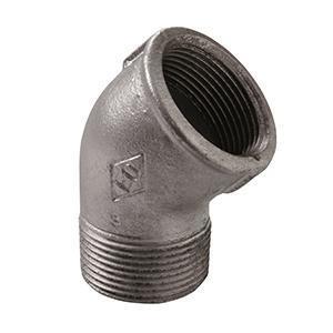 ATUSA  GOMITO 45° 121 MF ZINCATO  2        *