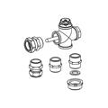 IMMR.KIT COLLETTORE IDR.1COLLETTORE PIANA CP4XL/CP4M            3.022797