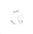 FDL CONF.DIVIS.3PZI CURVA MF 90°PER D.35MM BCO