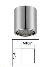 NPI AERATORE F.CILINDRICO TT M16X1 DESIGN-HONEYCOMB