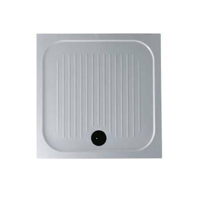 GALASSIA PIANA PIATTO DOCCIA CERAMICA 80X80 BIANCO