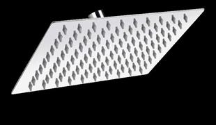 IS SOFFIONE FILOSQUARE  ACCIAIO 20x20  ULTRA SOTTILE