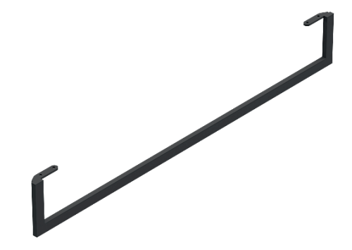 RTP TEO PORTA ASCIUGAMANI GRIGIO ANTRACITE L.45 CM