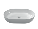 RTP LAVABO D'APPOGGIO MUSA OVALE    BCO LUCIDO 60X41,6X13,5