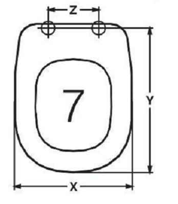 EU701ZQ SEDILE T/IND.500 POZZI GINORI