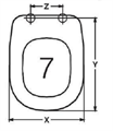 EU701ZQ SEDILE T/IND.500 POZZI GINORI