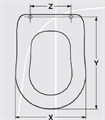 EM019   SEDILE MDF EFI FLAMINIABCO LUCIDO DEDICATO