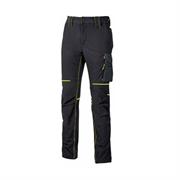 U-POW PANTALONI ATOM BLACK CARBON  TG. S