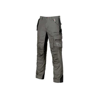 U-POW PANTALONI RACE STONE GREY    TG.56