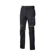 U-POW.PANTALONI WORLD BLACK CARBON TG. M