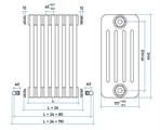 IRS TESI  900/2 BATTERIA DA  5 ELEMENTI  BCA NO TAPPI
