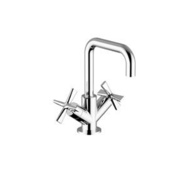 WTS FLAP CROSS MONOFORO LAVABO MF C/SCATTO ATTACCO UNIVERSALE CROMATO