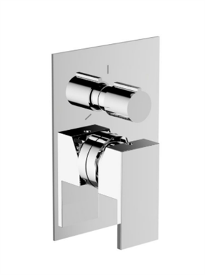WTS PILLAR PARTI ESTERNE X INCASSO DOCCIA 2-3 VIE C/DEVIATORE ROTATIVO