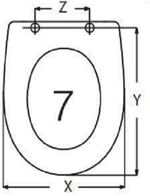 EM732AC SEDILE MDF STARK3 DURAVIT BCO LUCIDO