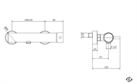 JABIL_25/35 MIX DOCCIA ESTERNO CROMATO