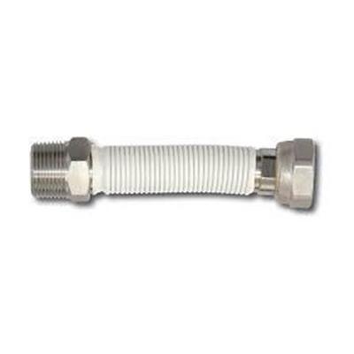 DELTA FRR GIUNTO ESTENSIBILE 3/4 MF 130-220 INOX  C/GUAINA BCA ACQUA