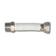 DELTA FRR GIUNTO ESTENSIBILE 3/4 MF 130-220 INOX  C/GUAINA BCA ACQUA