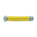 DELTA FRR GIUNTO ESTENSIBILE GAS 1/2 MF 220-420 INOX C/GUAINA GIALLA