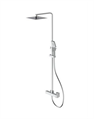 WTS COLONNA DOCCIA C/MIX DOCCIA 2 VIE QUADRO SOFFIONE CROMO