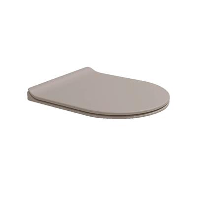FLAMINIA COPRIWC QUICK/APP SLIM DISC.RALL.  ARGILLA