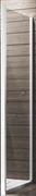 NOVELLINI MODELLO YOUNG 2B PARETE FISSA 79-81 VETRO TRASP 6MM PROF.SILVE