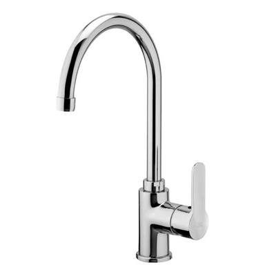 PAF BLU MIX LAVELLO MONOFORO CON CANNA ORIENTABILE D20MM CROMATO