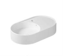 GALASSIA  T65 LAVABO SOSPESO C.FORO RUB. 65X39,2X13,8