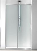 MGS LIVE P1S PORTA SCORREVOLE 128/133 TRASPARENT.AGLUX CRIST.MM6 H195