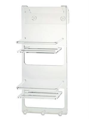 REFL PORTA OGGETTI X BOX DOCCIA L.23CM CON 2 MENSOLE