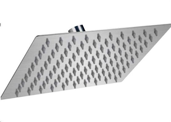 IS SOFFIONE FILO SQUARE SPAZZOLATO D25X25