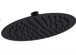 IS SOFFIONE FILO ROUND MATT BLACK D25