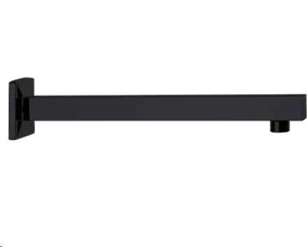 IS BRACCIO DOCCIA SQUARE MATT BLACK CM30