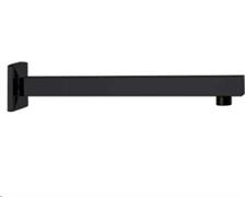 IS BRACCIO DOCCIA SQUARE MATT BLACK CM30