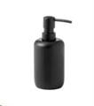 IS BONNY MATT BLACK DISPENSER NERO DA APPOGGIO IN RESINA