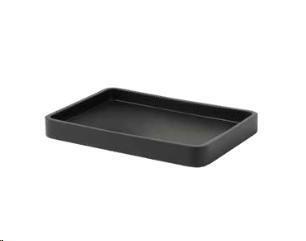 IS BONNY MATT BLACK VASSOIO NERO DA APPOGGIO IN RESINA