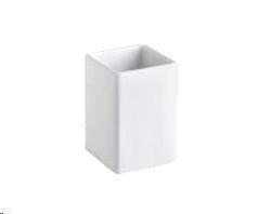 IS HOMELY BICCHIERE DA APPOGGIO IN CERAMICA BIANCO