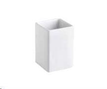 IS HOMELY BICCHIERE DA APPOGGIO IN CERAMICA BIANCO