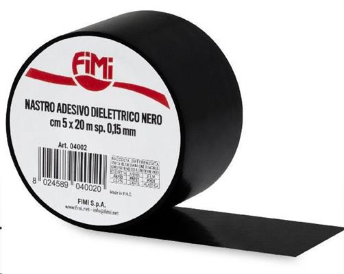 FIMI NASTRO ADESIVO DIELELETTRICO NERO CM1,9 X 20M