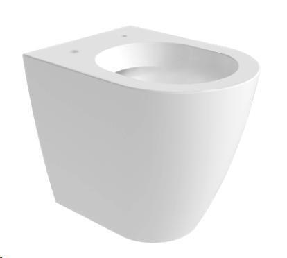 FLAMINIA  LINK 51 VASO GO CLEAN BACK TO WALL BIANCO LUCIDO