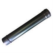 ELEMENTO RETTILINEO CM 50  ACCIAO NERO D.80 PELLET