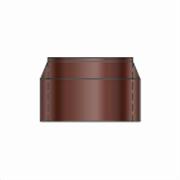 GBD CRM-INOX  80 Terminale tronco smussato RAME MARTELLATO