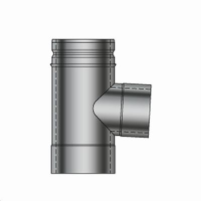 GBD INOX-INOX 100 Elemento a T 87? RIDOTTO  80 mm